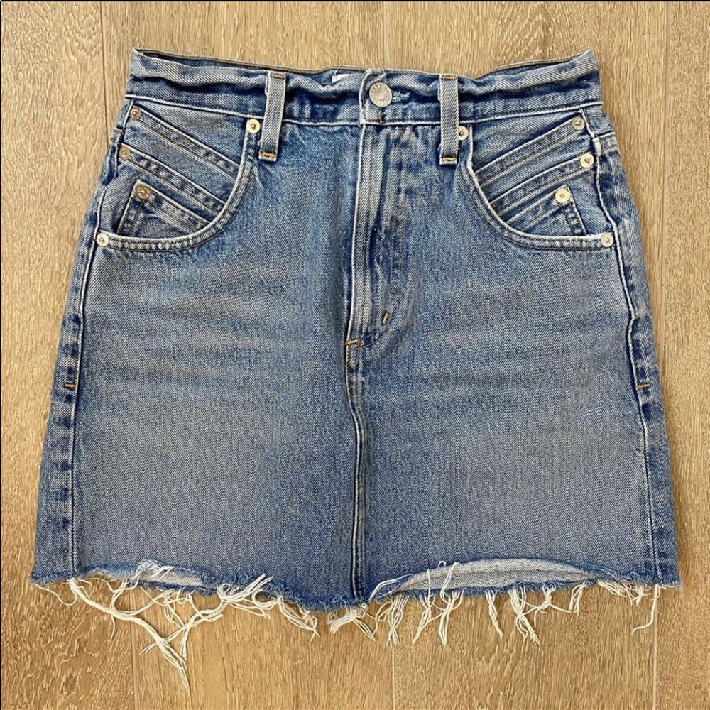 Agolde Denim Skirt
